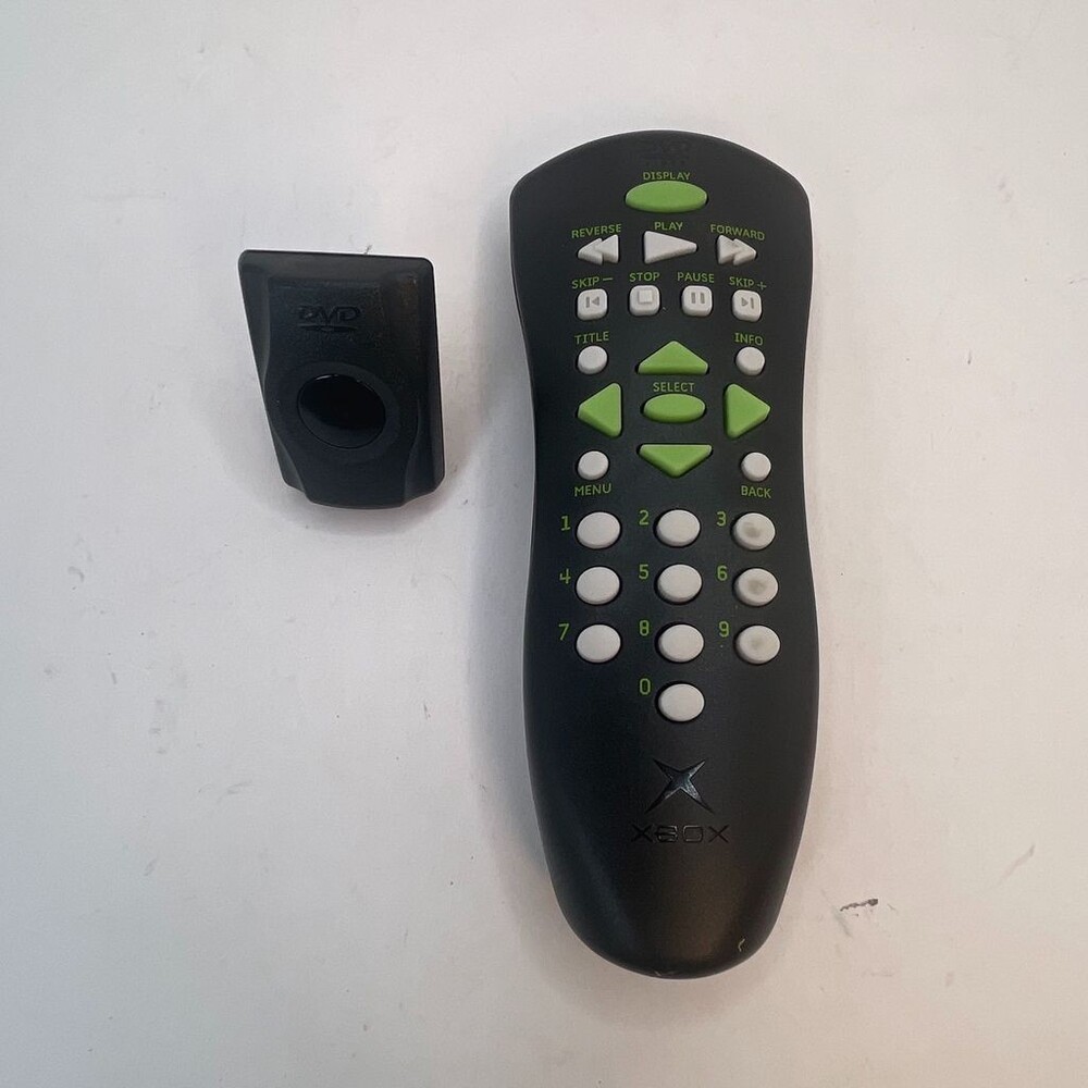 OEM Black Microsoft Original Xbox DVD Playback Kit XBOX Controller X08-25387-002